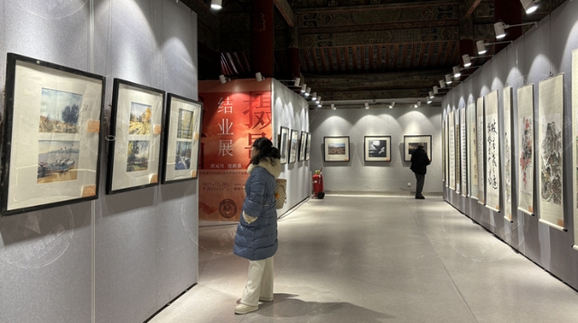 视频 | 2023年南通市文化馆书画、摄影班结业展正在展出