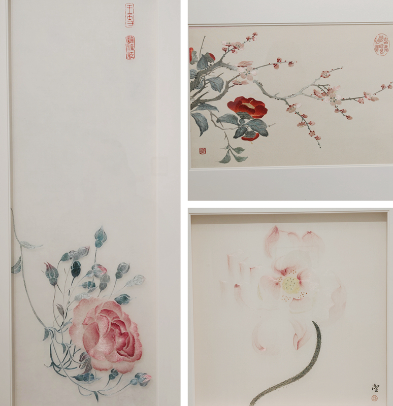 视频|南通大学第二期“仿真绣技艺传承与创新人才培养”研培班结业 作品亮相南通现代美术馆