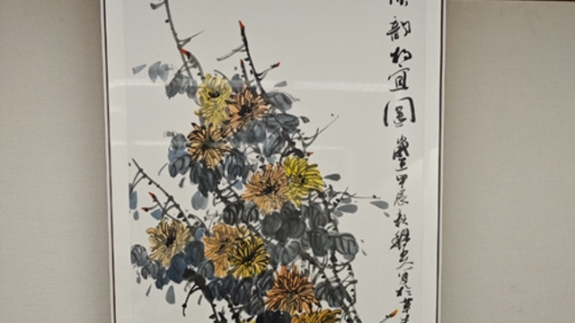在花间行走 与自然相拥 | 花·砚行——乔鸿君写意花鸟画作品展开展