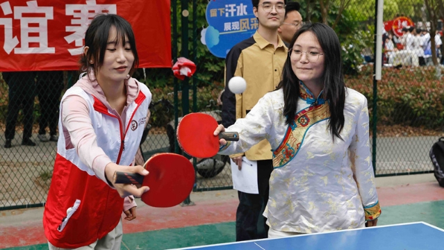 崇川区学田街道举办首届民族团结体育友谊赛