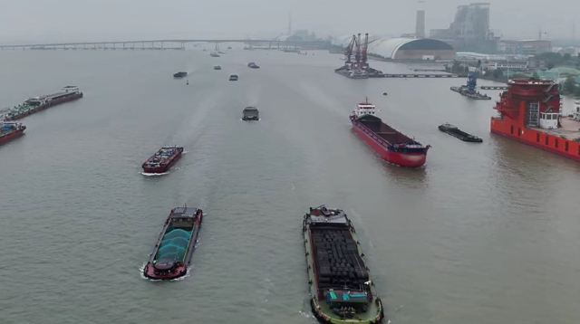 南通海事高效疏导船流 辖区通航秩序平稳有序恢复
