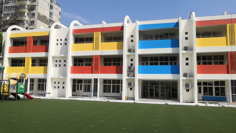 崇川又一民生实事完工 百年小学告别“灰泥操场”旧貌焕新颜