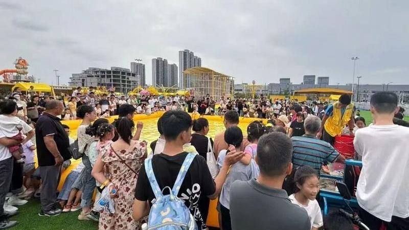 单日客流量突破万人次！苏通乐园成周末新晋打卡热点<br>