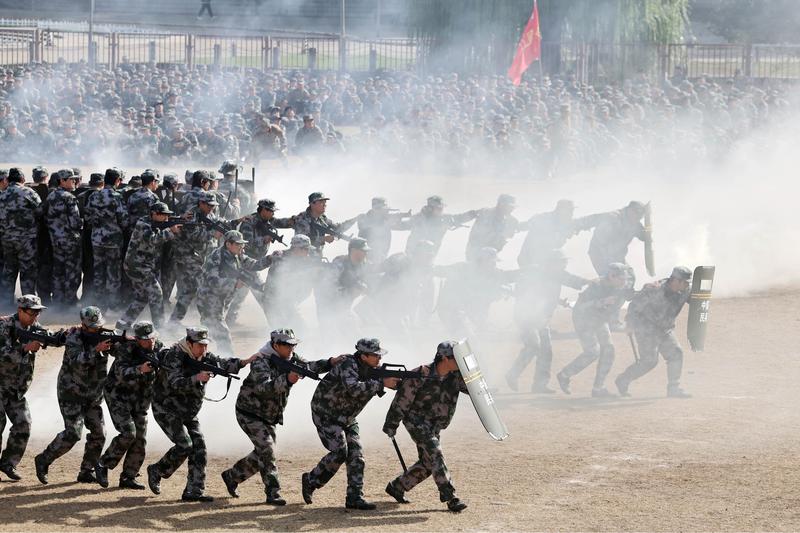 尽展青春风采｜南通职业大学举行2025年军训成果汇报大会