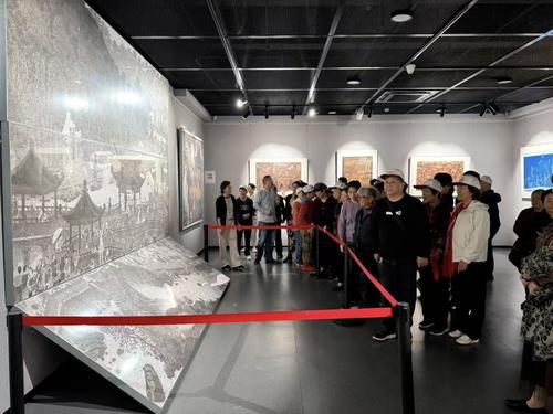 “第八届江苏版画院院展暨江苏版画新作展”（启东巡展）开幕