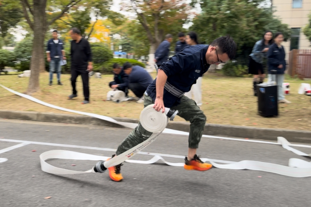 南通水务集团举办消防技能考核