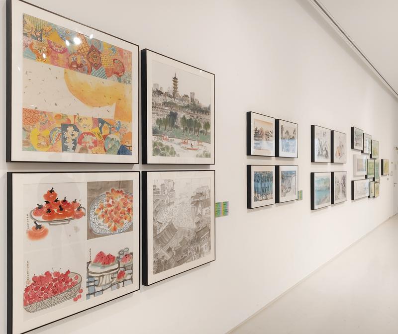 “江苏省青少年美术作品双年展”在南通美术馆展出