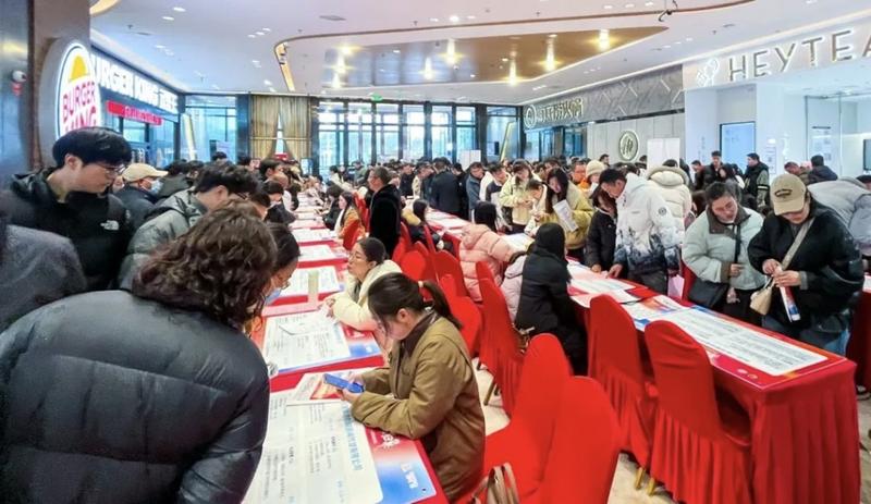 启东举办“青春留启·青雁归巢”新春招聘会