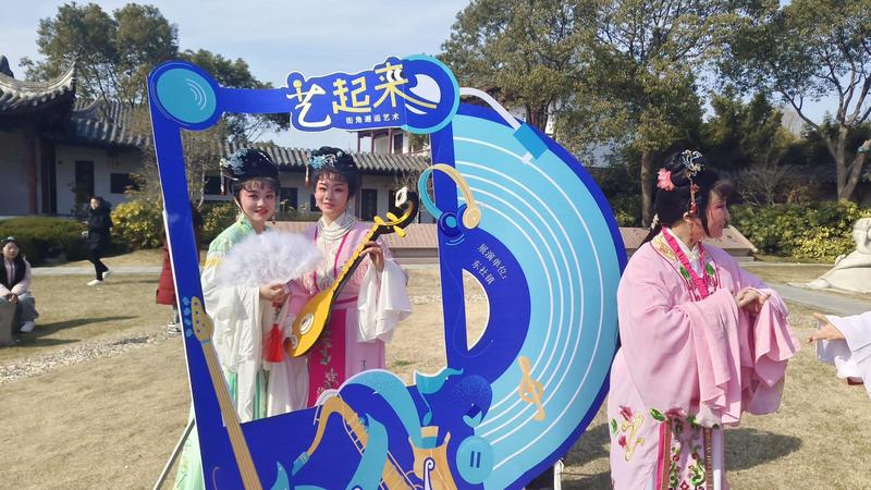 街角邂逅艺术——通州忠孝博物馆内举办戏曲巡演