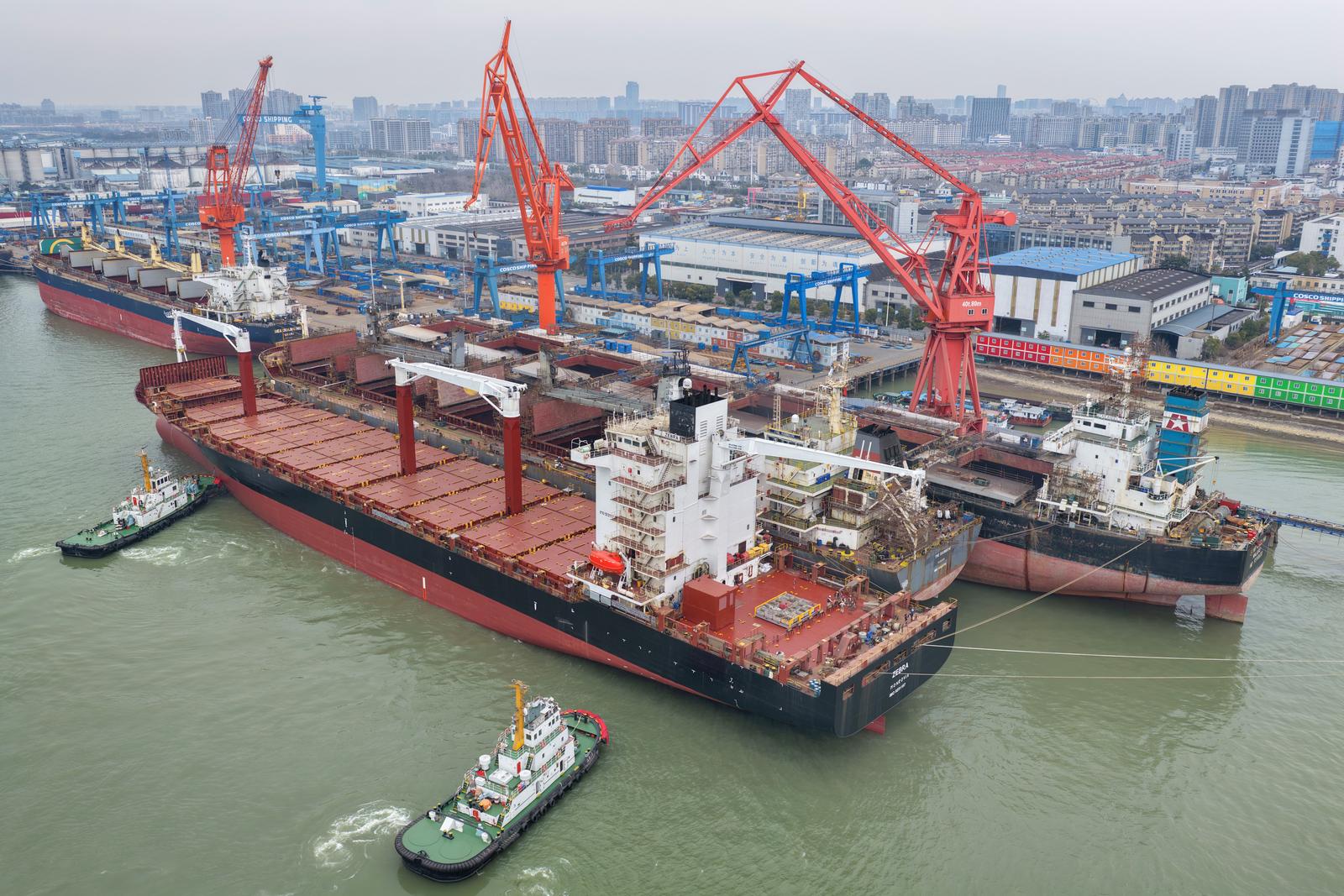 南通中远海运船务获评 “国家级绿色工厂”