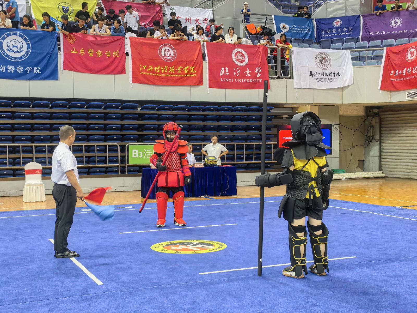 全国大学生武术两大锦标赛启幕 1500余名高校健儿南通竞武